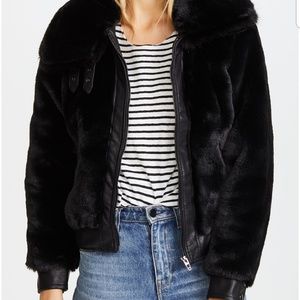 *Not for Sale* BLANKNYC fur bomber jacket